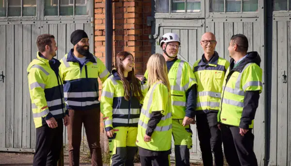 Strukton colleagues smiling